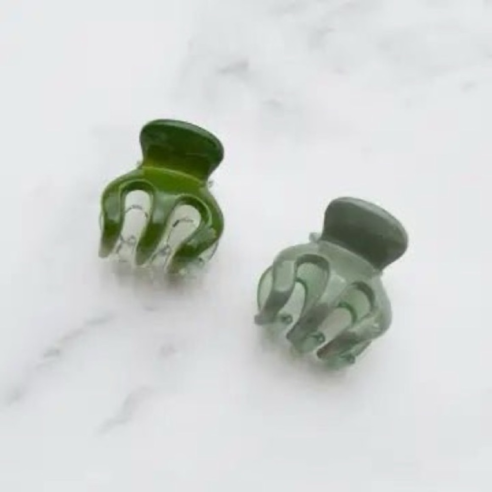 Tiepology Small Octopus Hair Clip Set